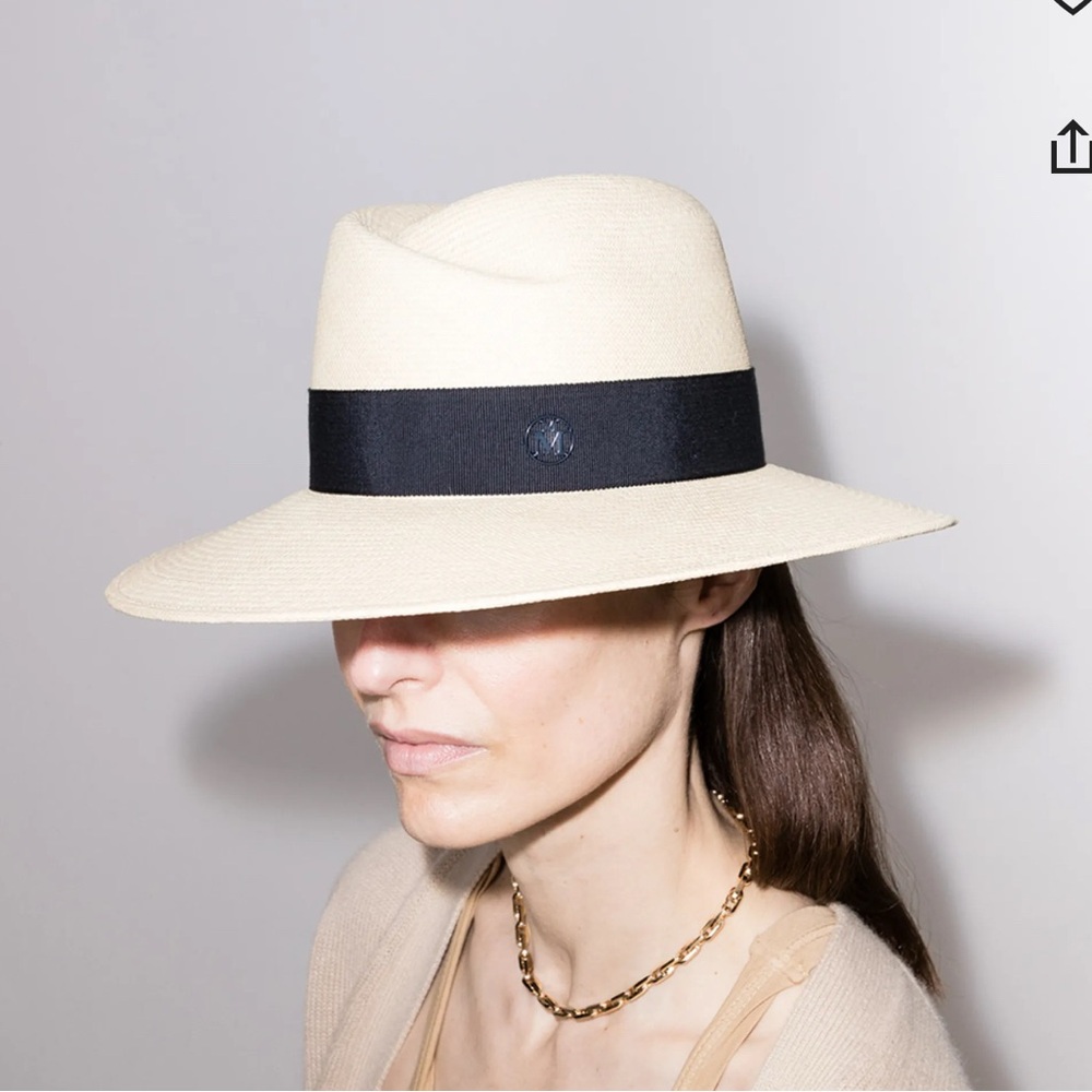 Maison Michel Virginia Straw Hat